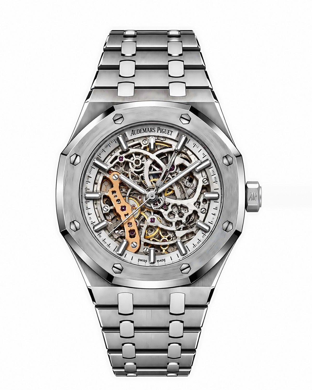 Ер адамдарға арналған сағаттар: скелетонды Audemars Piguet Royal Oak