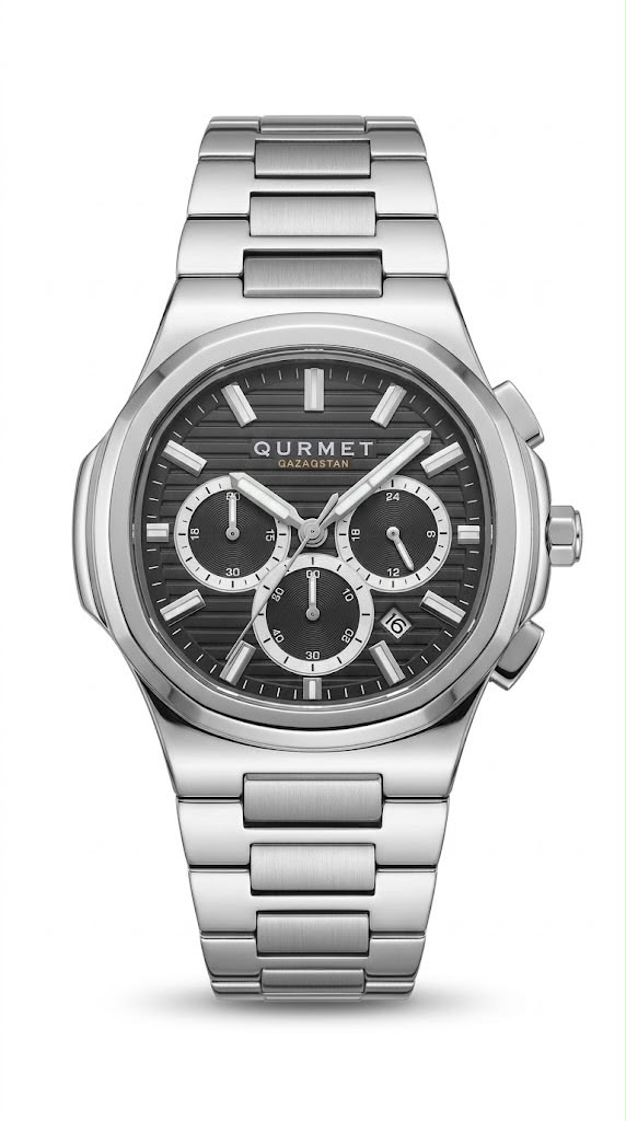 QURMET Qazaqstan Chronograph Black
