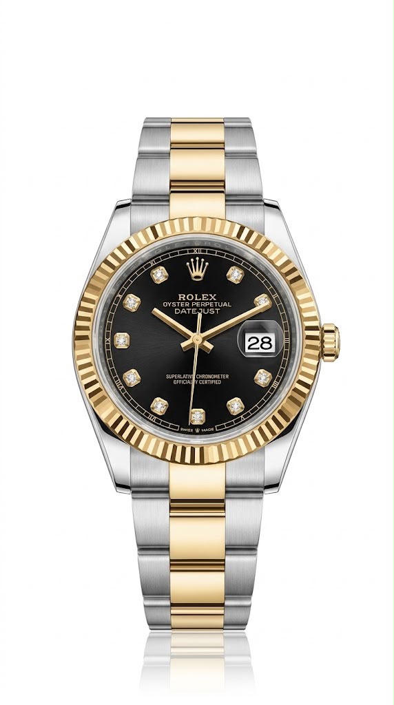 RX Stylish Watch Gold