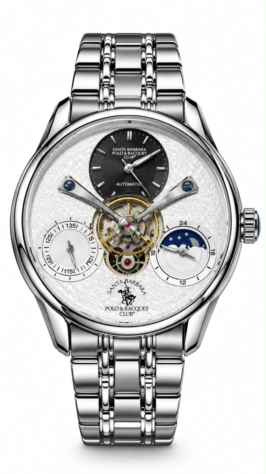 SANTA BARBARA POLO & RACQUET CLUB Automatic Silver