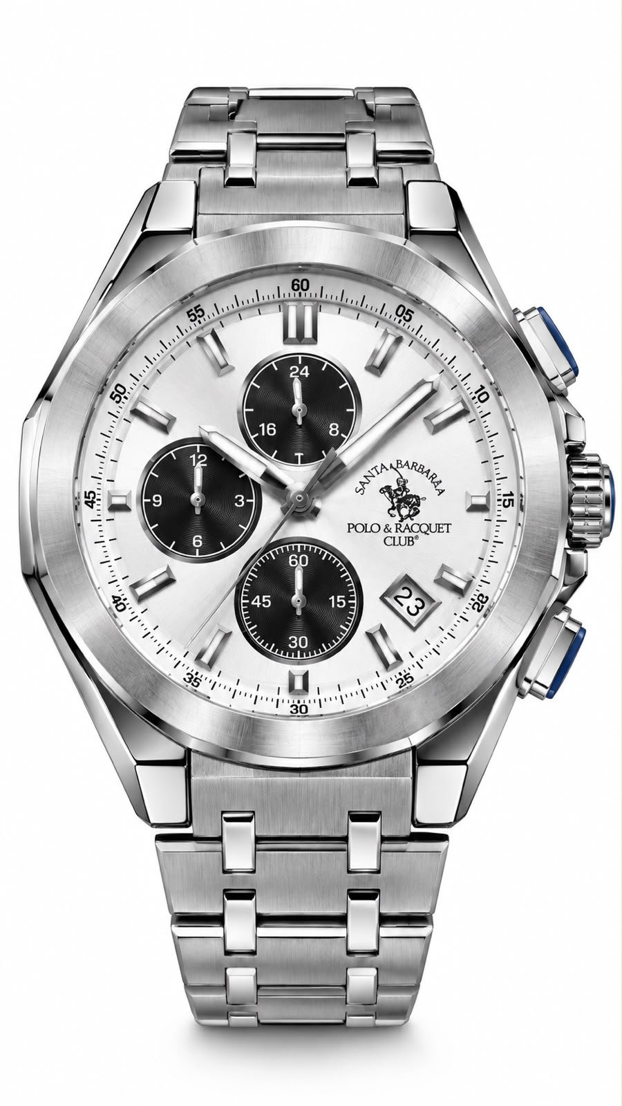 SANTA BARBARA POLO & RACQUET CLUB Chronograph White