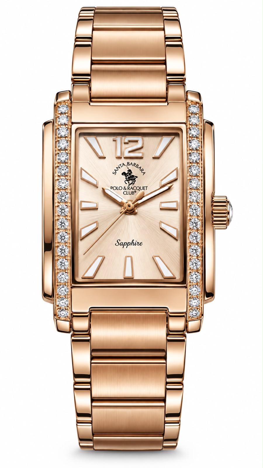 SANTA BARBARA POLO & RACQUET CLUB Rectangular Gold